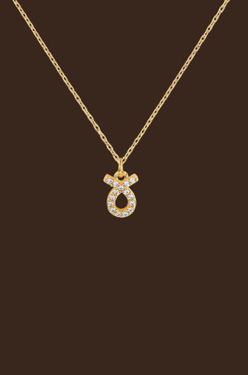 Taurus Zodiac Pendant Neckalce By Viviana D' Ontanon
