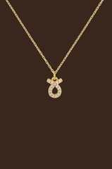 Taurus Zodiac Pendant Neckalce By Viviana D' Ontanon - FINAL SALE