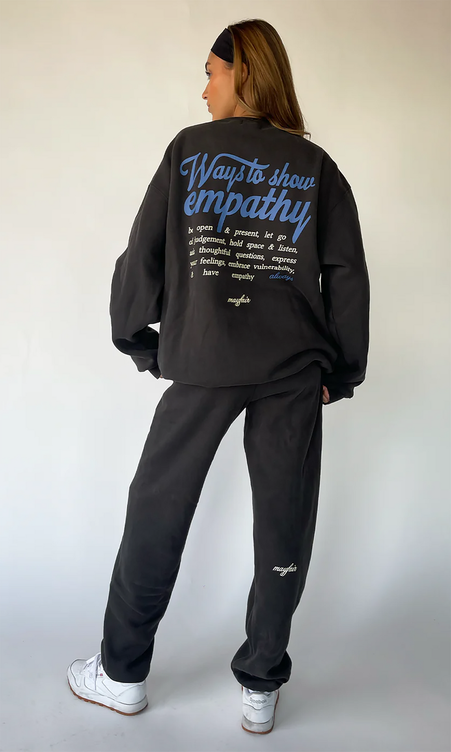 Ways To Show Empathy Crewneck by The Mayfair Group