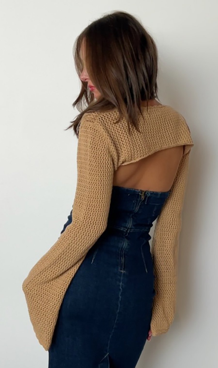 Humble Brag Crop Bolero - FINAL SALE