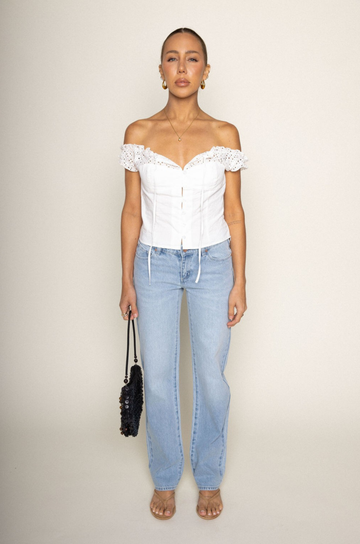 99 Low Straight Gia Jean by Abrand Jeans