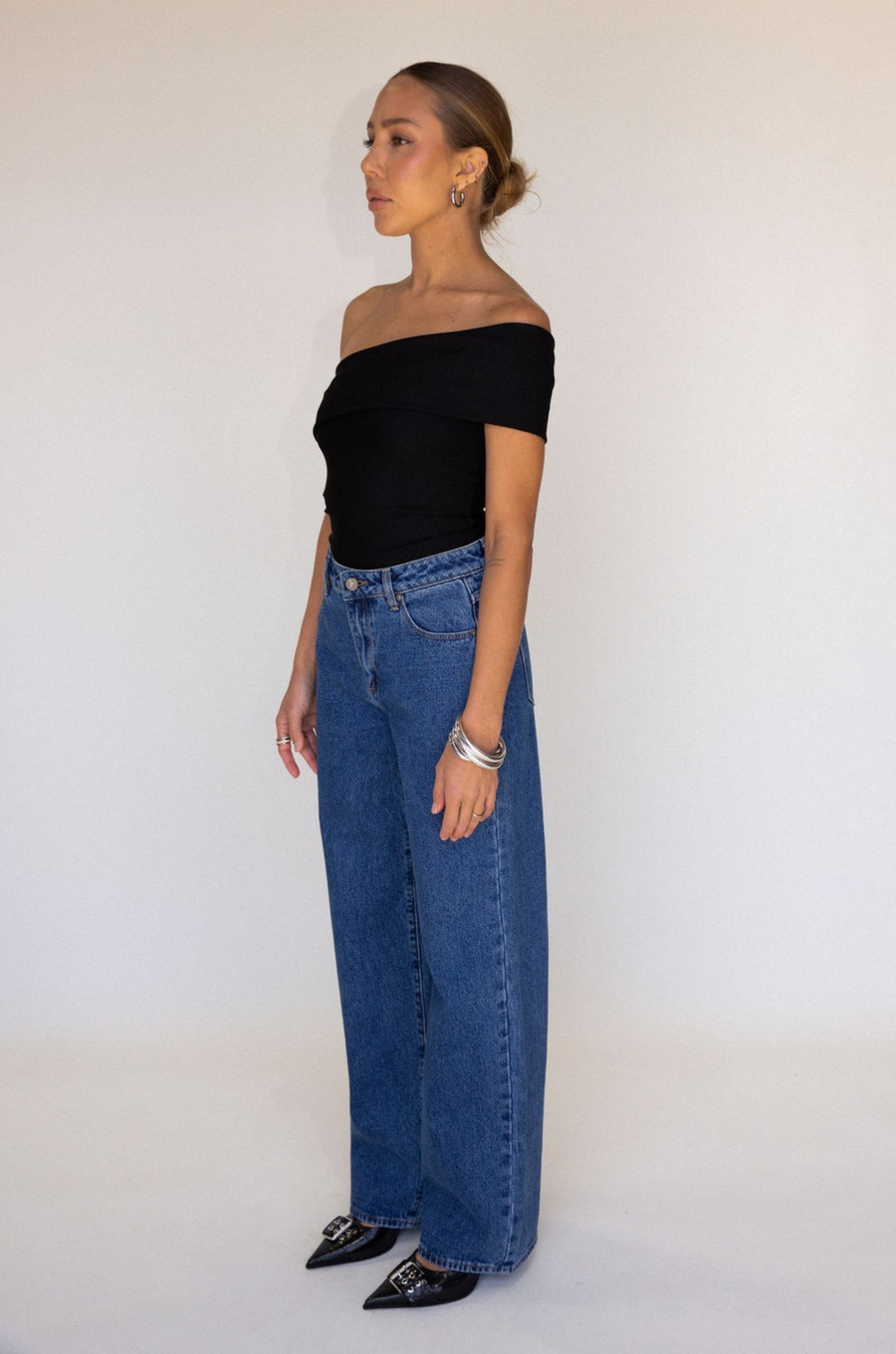 95 Mid Baggy Bella Jeans by Abrand Jeans