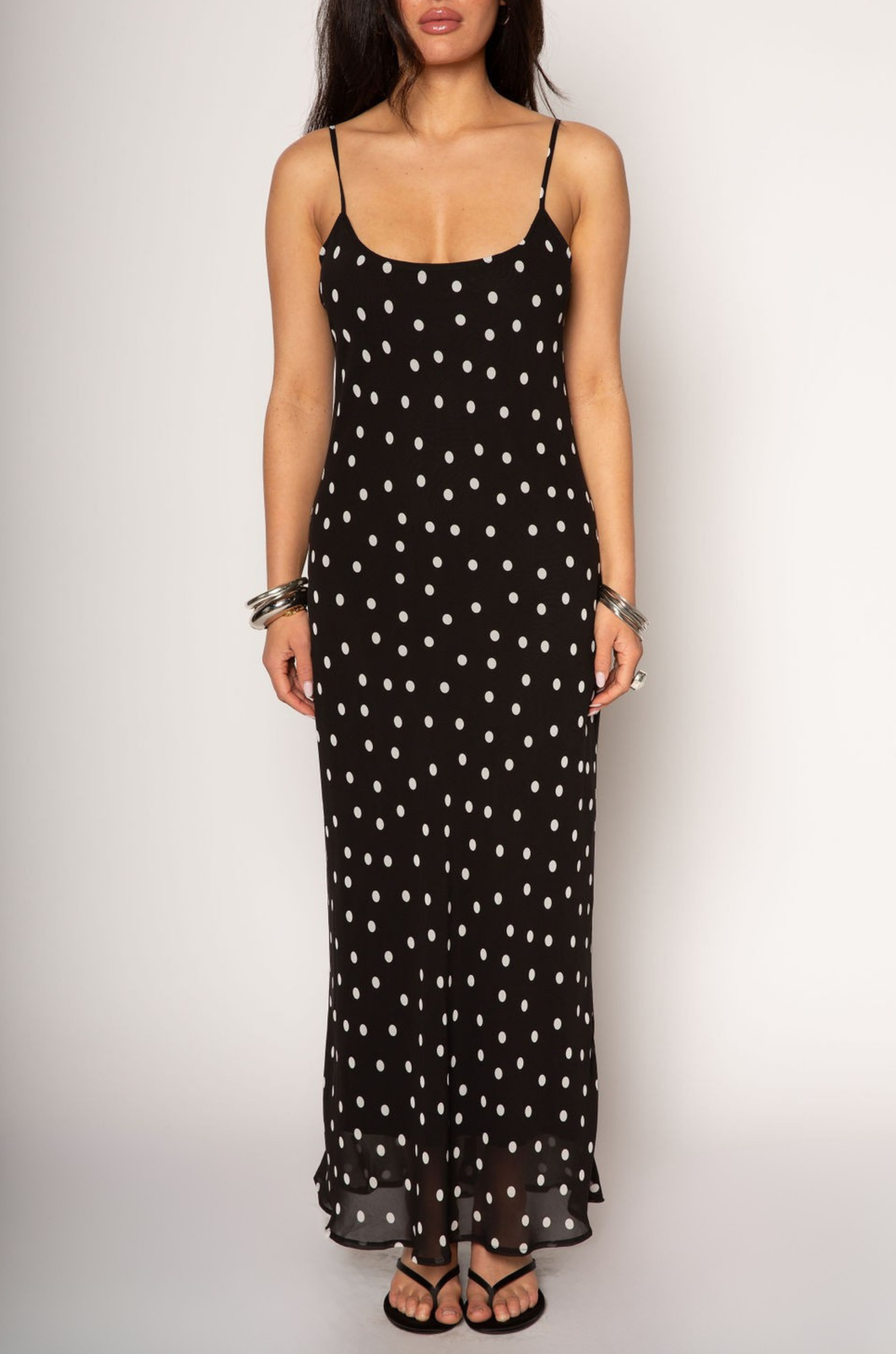 Cecily check long dress 新品未使用 andmary アンドマリー Cecily check long dress - メルカリ