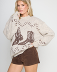 Western Threads Sweater
