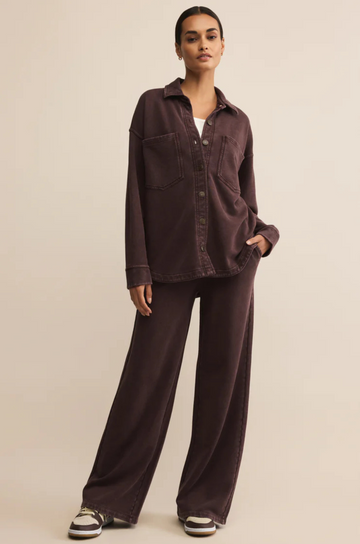 brown Relaxed fit lounge pants
Mid rise
Full length
Elastic drawstring waistband
Slash pockets
Midweight
brown lounge pant