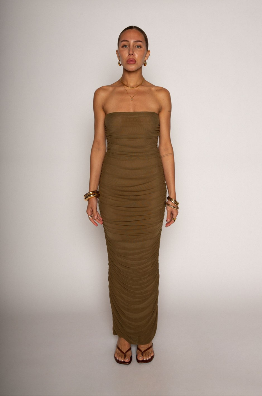 Olive You More Maxi Dress