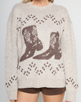 Western Threads Sweater
