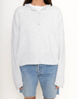 Fuzzy knit cardigan
Crewneck
Front button down closures
Long sleeves
Unlined
light grey cardigan
fall cardigan
