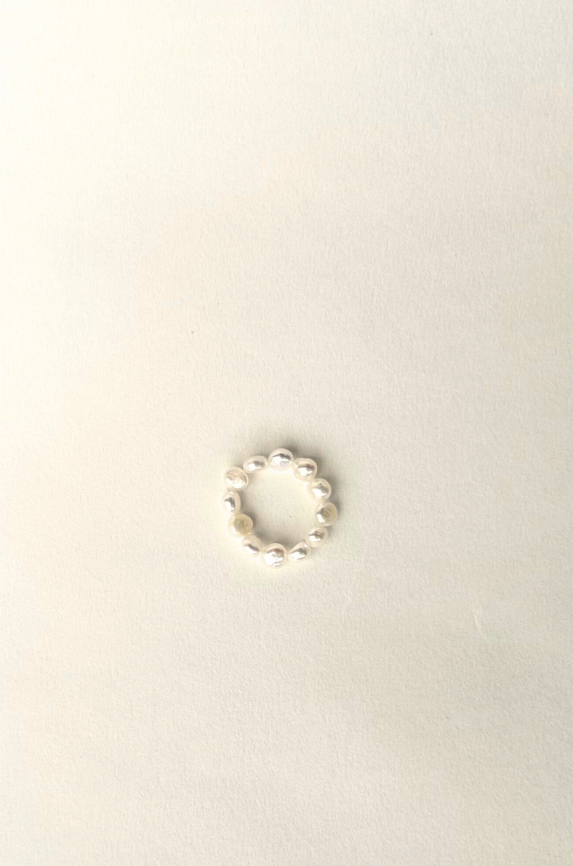 Freshwater pearl ring