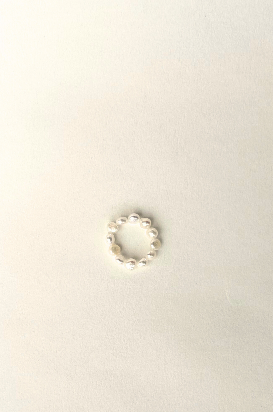 Freshwater pearl ring