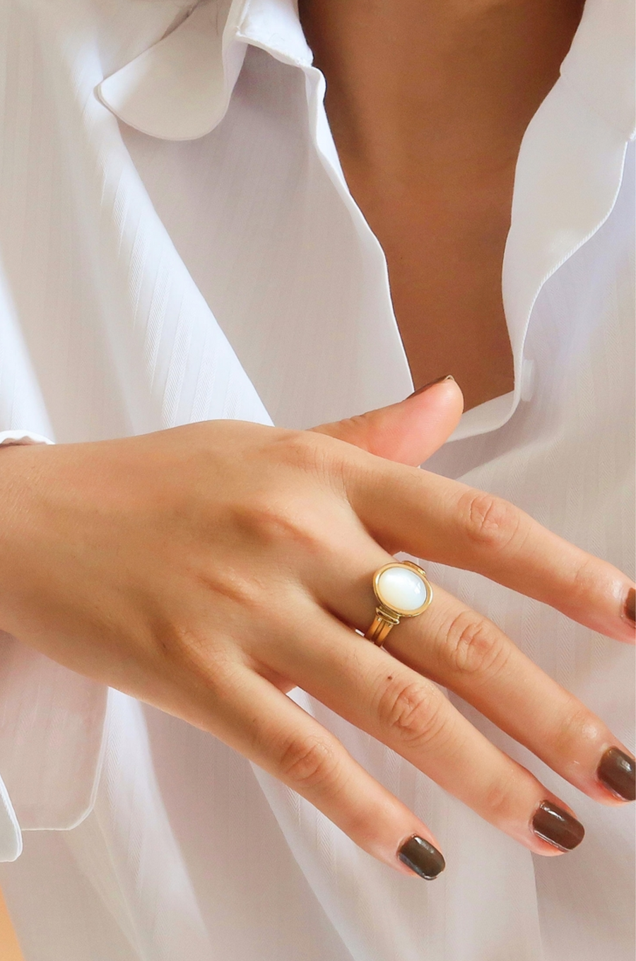 Jade Ring by LUNA B