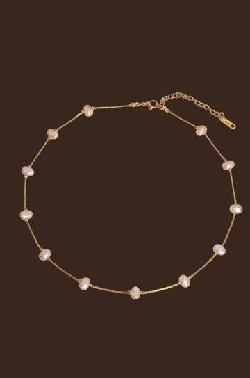 Petite dainty pearl necklace
18K Non-Tarnish
18K Gold Plating
Stainless Steel
Faux Pearl Pendant: 0.28"
Chain Length:14.76"
Extension Length:1.96"
Lead and Nickel Free
Hypoallergenic
Water Resistant