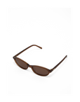 brown Oval sunglasses
Gold hardware engraved with Banbé logo on outer left arm
Scratch resistant/category 3/polarised lens
100% UV protection
Acetate frame
Width: 10.4cm / Lens Height: 3cm / Arm Length: 14cm / Nose Bridge: 1.9cm