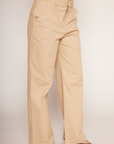 Woven wide leg pants
Hook and eye and zipper fly
Side pockets
Faux back pockets
Unlined
Some stretch
beige trouser pant
beige work pant
business girly
business casual pant
business professional pant