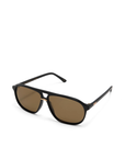 Modern aviator-inspired frame
Featuring a bold flat-top silhouette with geometric shaping
Navigator-inspired angular shaping
Oversized lens profile for full coverage
Polarisation: Category 3
UV Protection: UV400
Double bridge design
Keyhole cut-out detail between bridges
Slim arm design
Lens Height: 5.16cm / Temple Length: 14.5cm / Temple Tip Width: 10.5cm /
Nose Bridge: 1.8cm, Frame Width: 14.4cm