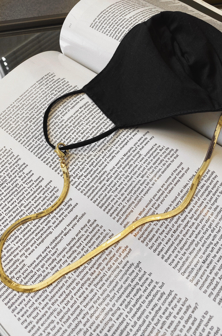 Going Out Face Mask Chain - FINAL SALE