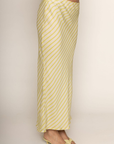 Striped chiffon maxi skirt
Side zipper
Lined
lime green maxi skirt set