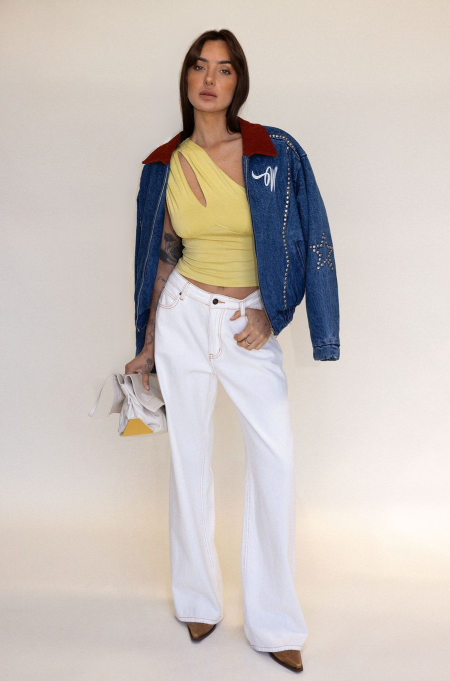 Asymmetrical one shoulder top
Front keyhole
lime green one shoulder top
yellow one shoulder top
green one shoulder top
front cut out
going out top
spring outfit
summer outfit
summer going out top
pastel colored shirt