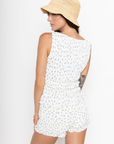 Floral cinched tank top
High neck
Strapless
Cinched throughout
Lined
white and blue floral tank top
summer tank top
cute summer short and tank top set
dainty tank top