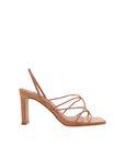 Osara by Billini is a strappy mid block heel.

A must have for all occasions, this strappy barely-there block heel ticks all the boxes.

Featuring

shaved mid block heel
open square toe
thin, tubular strappy upper
elasticated sling back strap
exposed heel counter
synthetic upper, lining and outsole
Heel height 9cm.