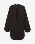 brown Fuzzy hand knit cardigan
Cable knit
Heavy gauge loose cable knit
Open cardigan
Acrylic/Polyester
brown cardigan
fall cardigan
fall sweater
fall outfit