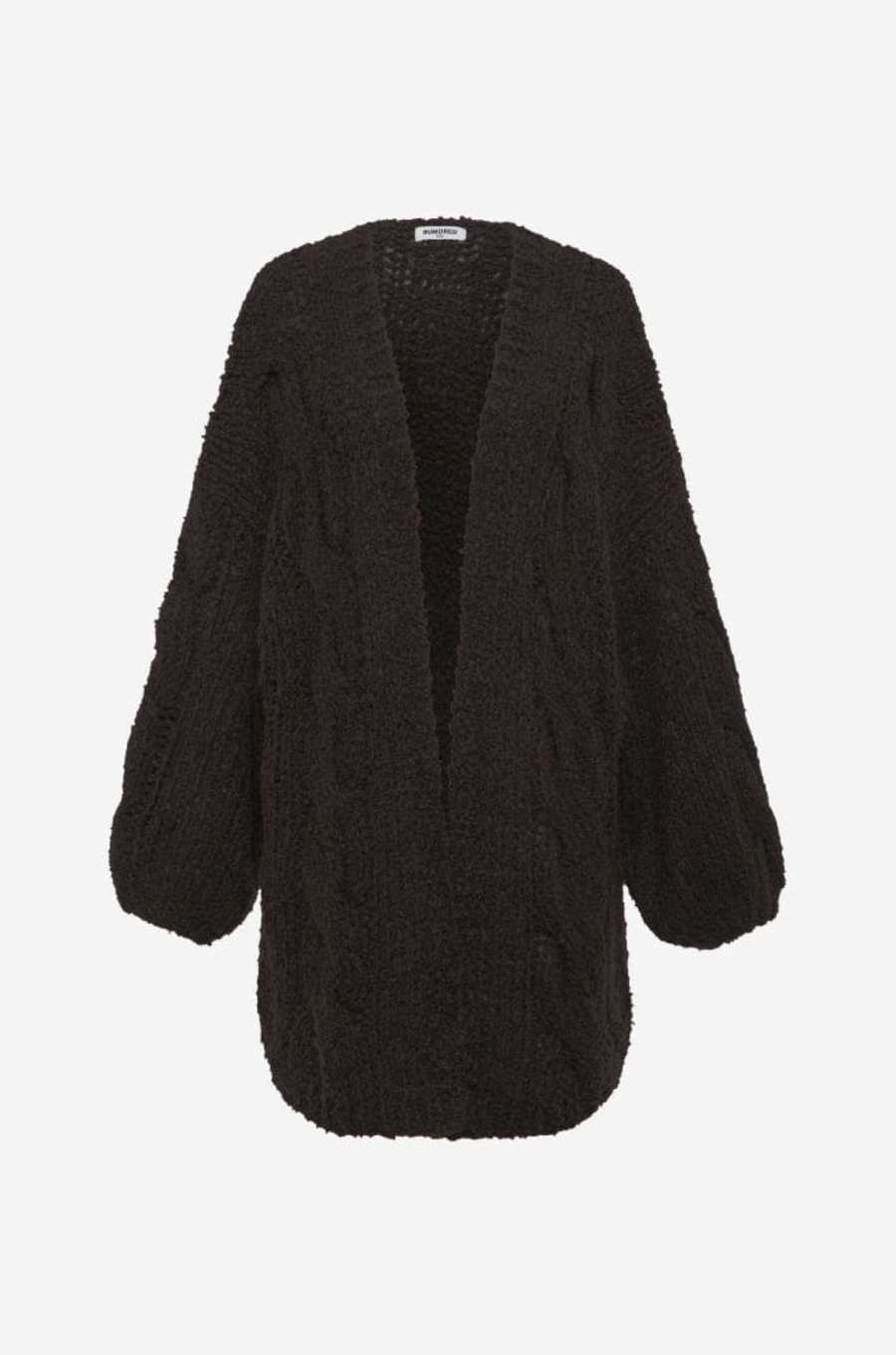 brown Fuzzy hand knit cardigan
Cable knit
Heavy gauge loose cable knit
Open cardigan
Acrylic/Polyester
brown cardigan
fall cardigan
fall sweater
fall outfit