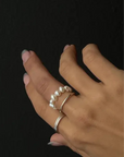 Freshwater pearl ring