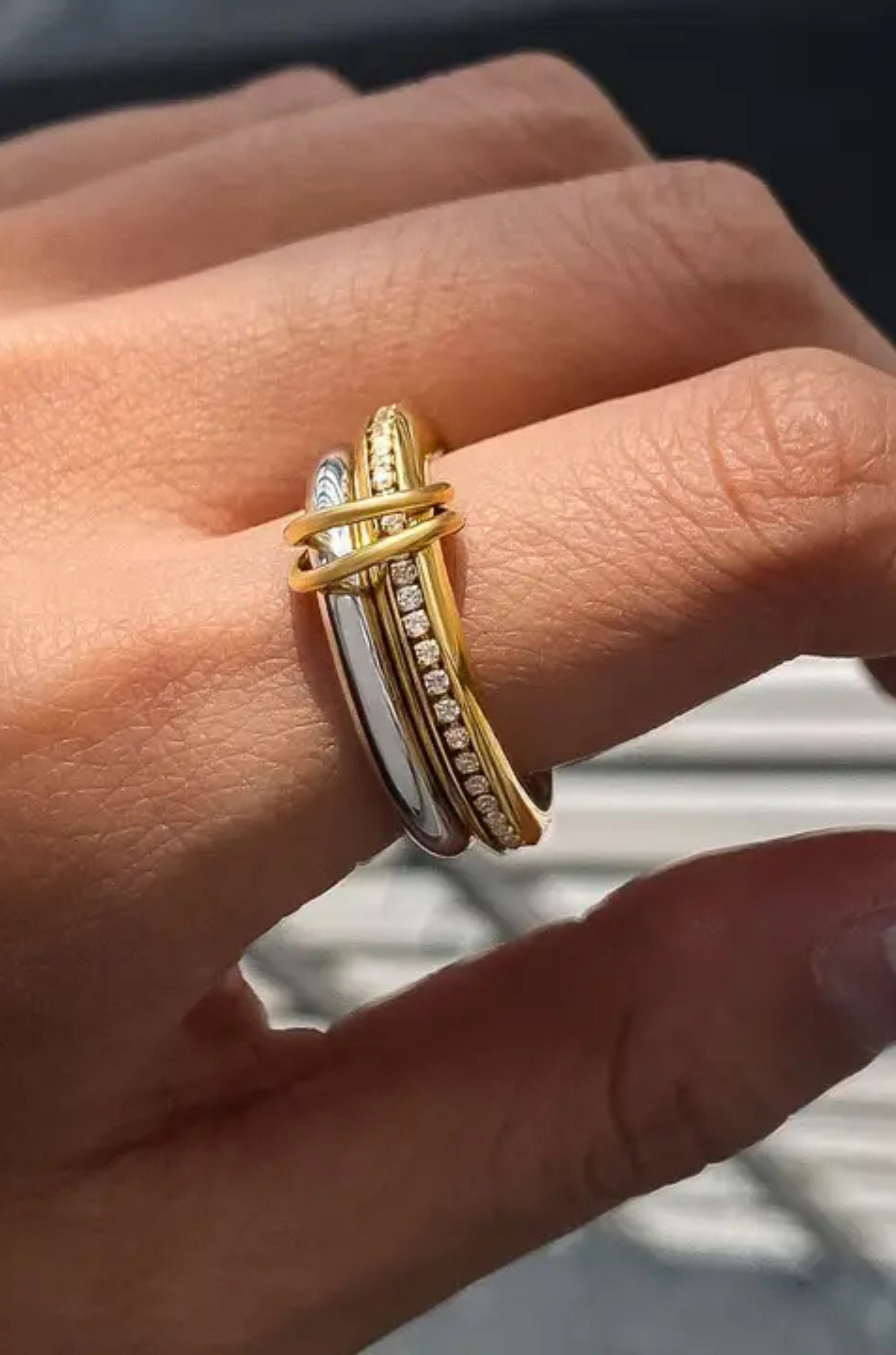 18K Gold Non-Tarnish
Multi Stack CZ Band Ring
8K Gold Plating Stainless Steel
Size 7 Measurement: 0.682 Diameter/2.14 Circumference
Size 8 Measurement: 0.71 Diameter/2.24 Circumference
Lead and Nickel Free
Hypoallergenic
Water Resistant