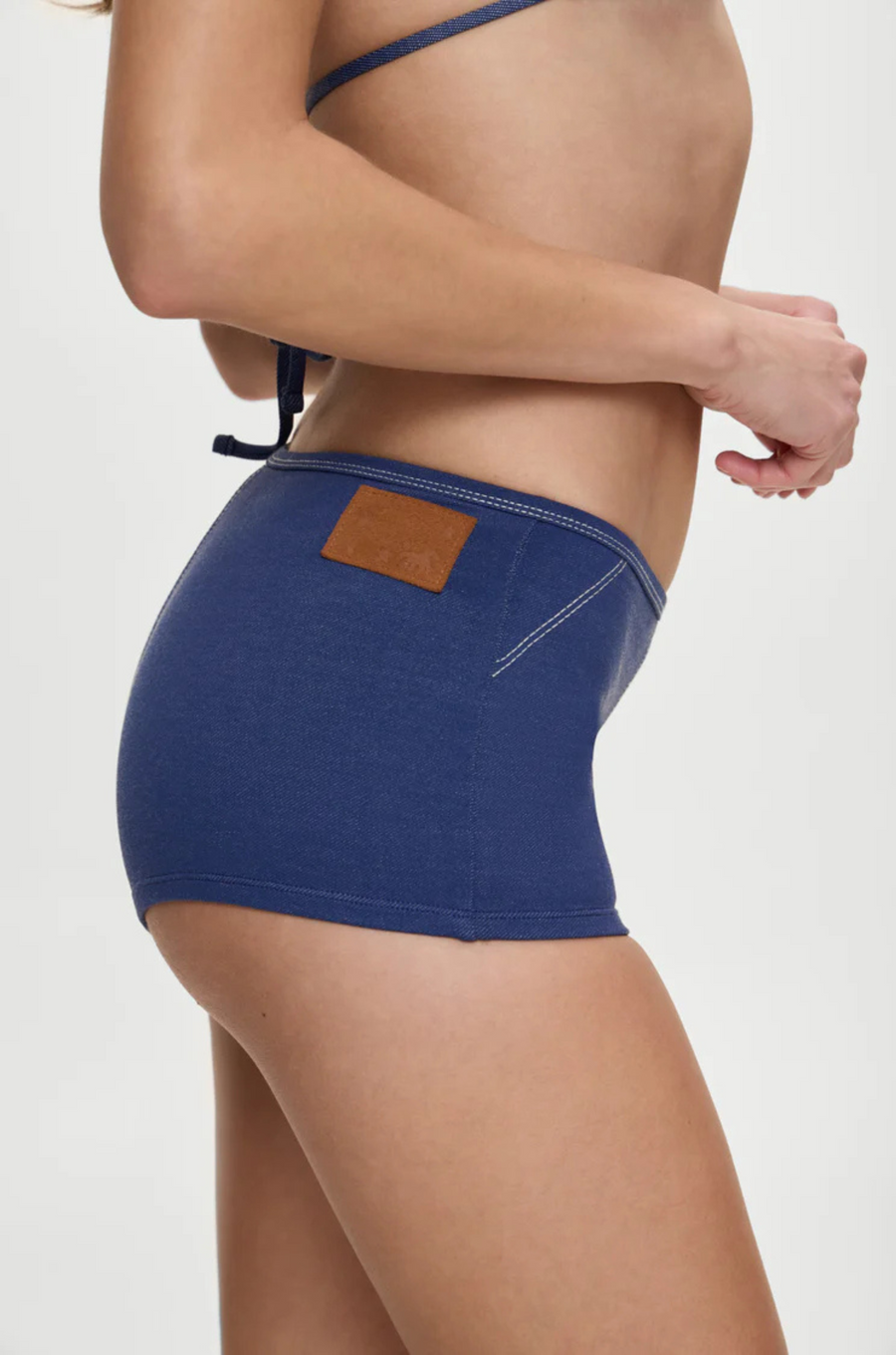 Caster Denim Short by Frankies Bikinis