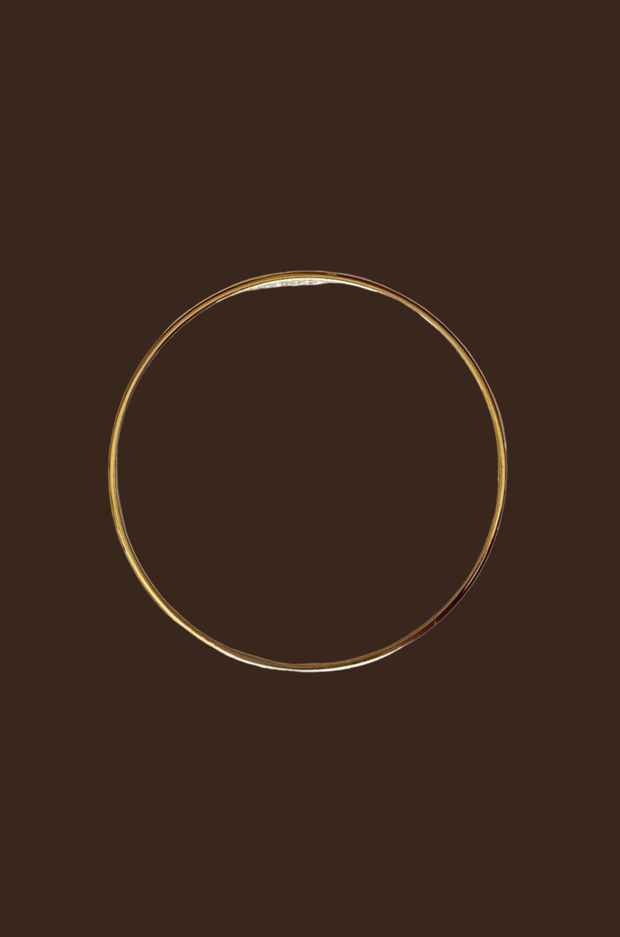 simple gold bracelet