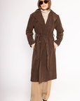 brown Faux suede trench coat
Double breast button down closure
Collared
Adjustable wait tie
Back slit
Lined
fall outfit
winter outfit
winter trench coat