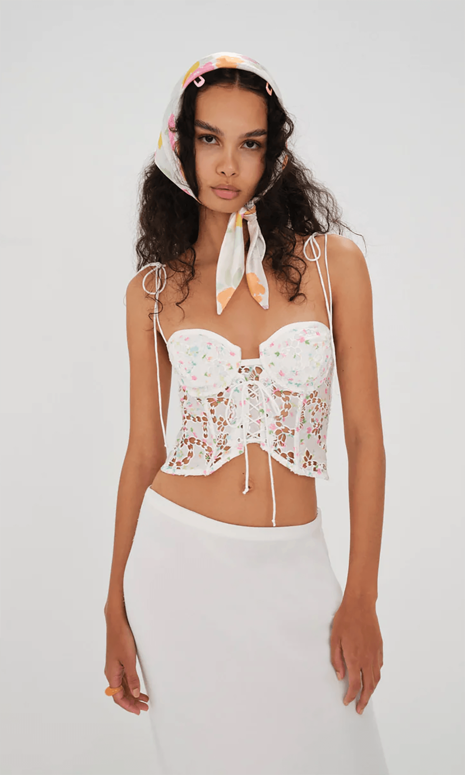 Kyra Crop Top by For Love & Lemons - SHOPLUNAB