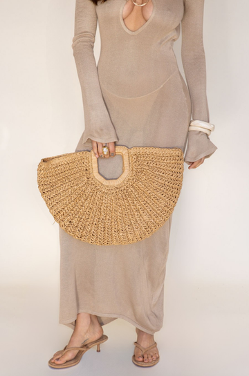 Sun & Sand Straw Bag