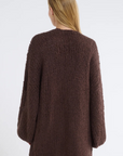 brown Fuzzy hand knit cardigan
Cable knit
Heavy gauge loose cable knit
Open cardigan
Acrylic/Polyester
brown cardigan
fall cardigan
fall sweater
fall outfit