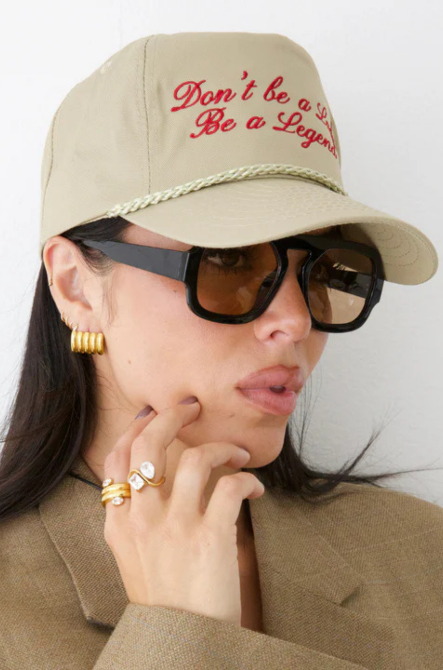 A modern take on a retro classic sunglasses.
Large frame.
Sleek black rims and softly tinted lenses for a lighter, cooler vibe.
Effortlessly stylish and endlessly versatile, they add instant edge to any look—whether you're keeping it casual or turning heads.
black frame sunglasses with brown lens
iris from love island