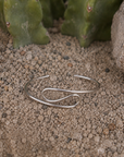 silver Infinity bracelet
Adjustable closure