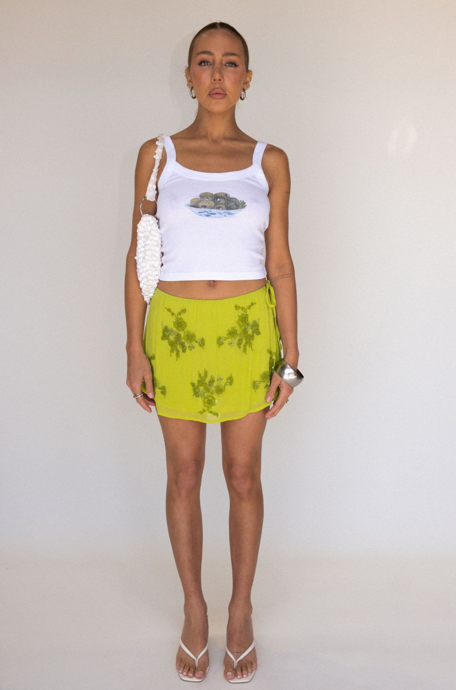 More Sun Mini Skirt by LUNA B
