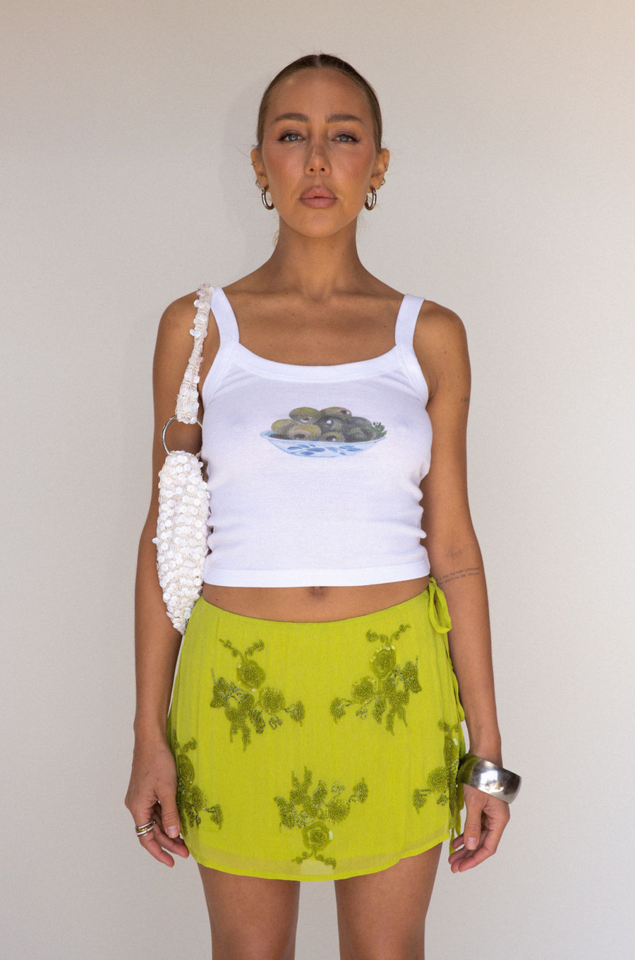 More Sun Mini Skirt by LUNA B