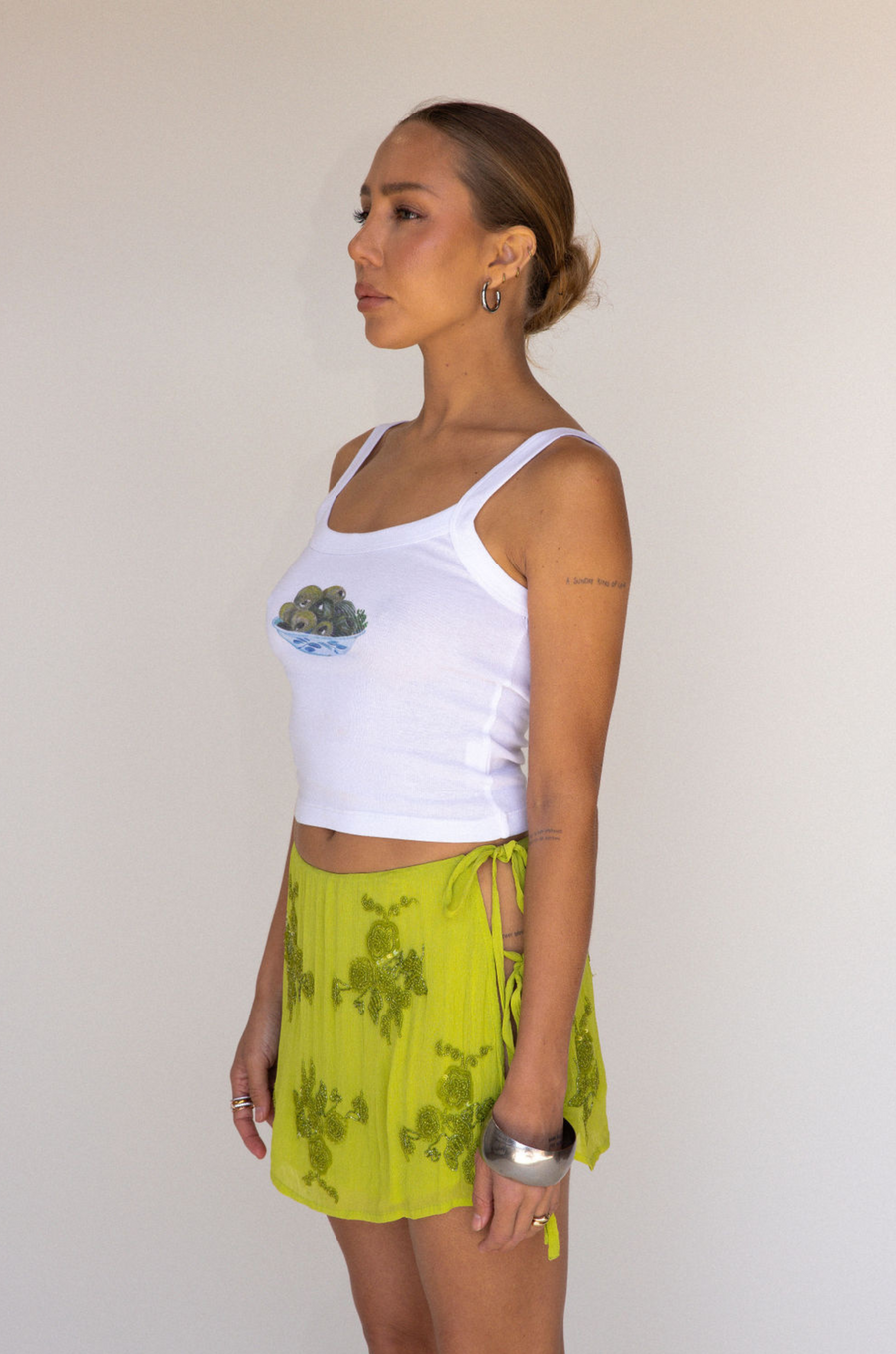 More Sun Mini Skirt by LUNA B