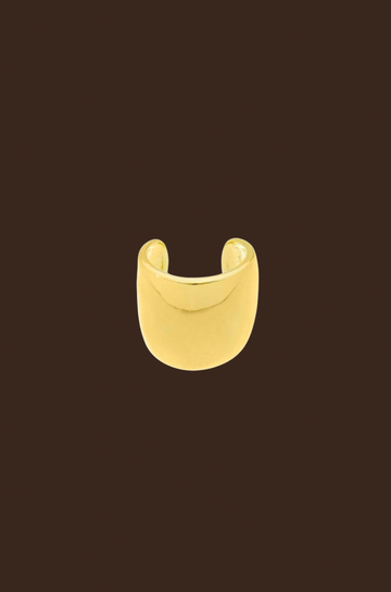 gold ear cuff earring