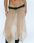 Knit shawl or skirt
Versatile piece - wear as a skirt or a shawl
Unlined