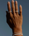 Freshwater pearl ring