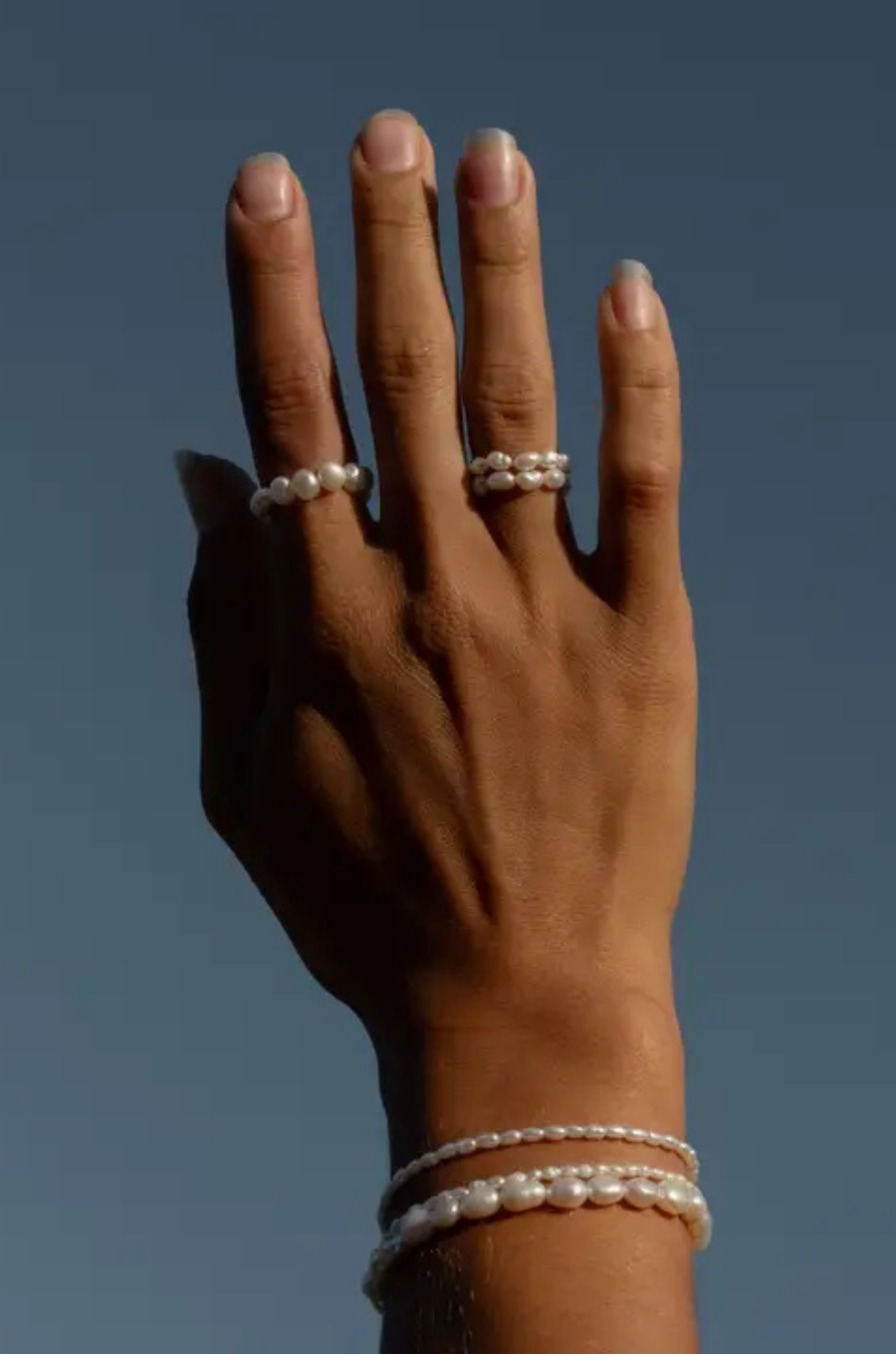 Freshwater pearl ring