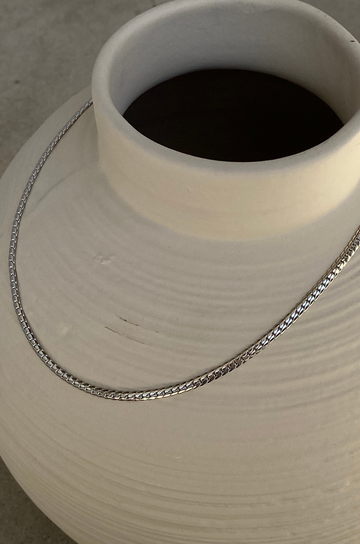 silver chain necklace