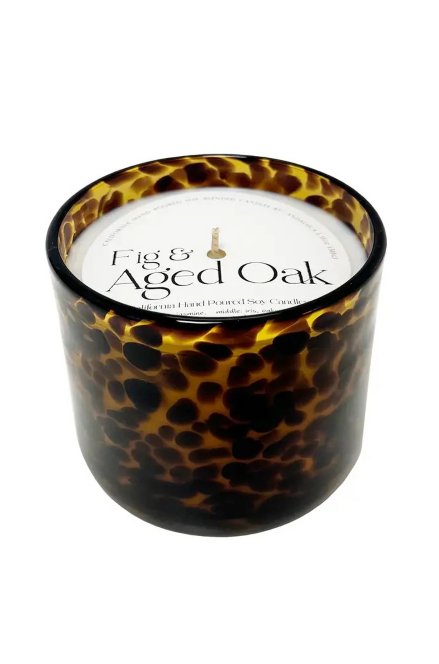 Fig & Aged Oak Soy Blend Candle