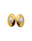 Statement earrings with pearl inner
Stainless steel
Resin
18K gold plated
Size :18mm*31mm
Non-tarnish Surface
Made of high quality stainless steel/Lead-free
