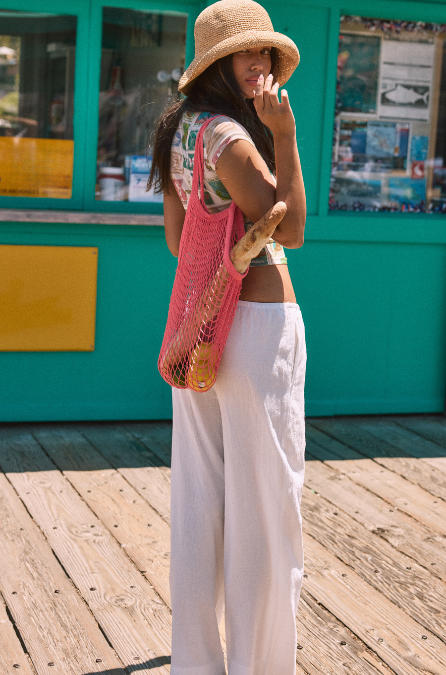 Woven pants. Elastic waist with drawstring closure. Side pockets. Unlined. white linen pants. white woven pants. throw on pants. beach pants. beach cover up. european summer. Cute casual outfit. Cute casual pants. beach outfit