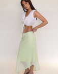 green Woven floral embroidered eyelet maxi skirt
Elastic waistband
Asymmetrical hemline
Lined
light green midi skirt
green midi skirt
pastel green skirt
summer skirt
spring skirt
fathers day outfit