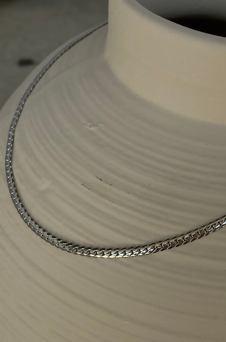 silver chain necklace