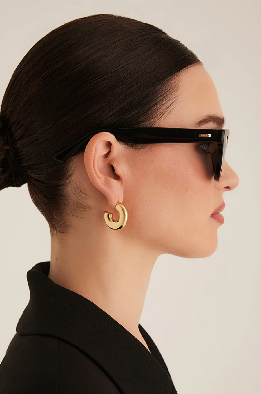 black cat eye sunglasses